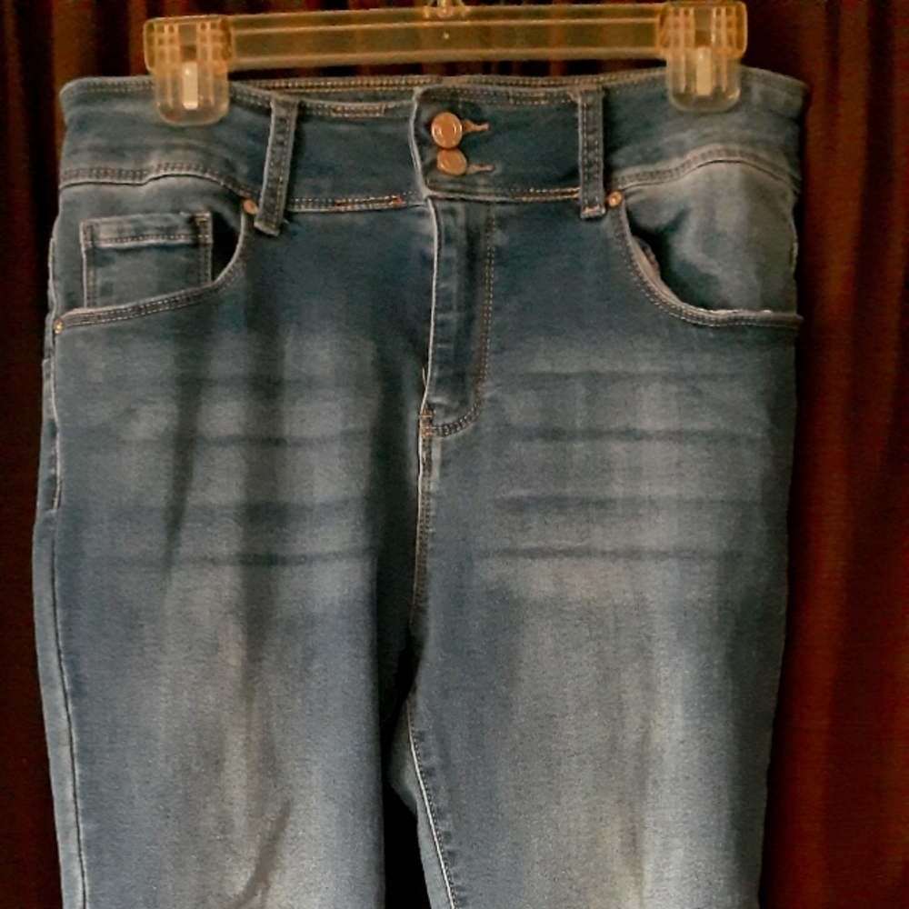 Blue savvy stretch jeans